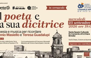 Il Canto antico della nostra terra: a Brindisi l’omaggio a Ennio Masiello e Teresa Guadalupi