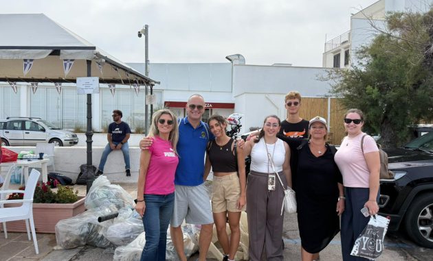 Ottimo risultato per l’iniziativa a tutela dell’ambiente promossa da Lions e Leo di Fasano con Plastic Free e Lega Navale di Savelletri