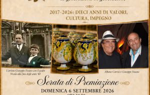 Domenica 6 settembre alle Tenute di Al Bano Carrisi la X edizione del Premio Internazionale “Giuseppe Fasano”