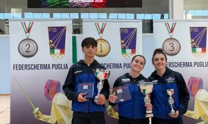 Scherma Lame Azzurre, doppio successo a Grottaglie: Gallorini e Calogiuri vincono la prima prova interregionale