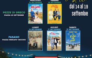 Al via “Cinema sotto le stelle 2026”: grandi film ed emozioni a cielo aperto nelle piazze del fasanese