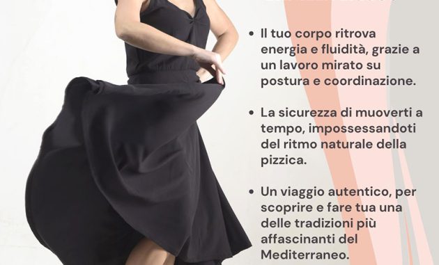 Brindisi: aperte le iscrizioni per il corso di pizzica di Daniela Errico