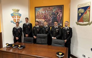 Cambio al vertice dell’Arma nella provincia di Brindisi: il Colonnello Scala presenta i nuovi Comandanti
