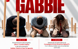 Casa Circondariale: martedì 29 settembre in scena lo spettacolo “Gabbie” sostenuto da Fondazione Puglia
