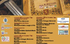 Il Palio di San Vito “cronache di un condottiero”: si parte