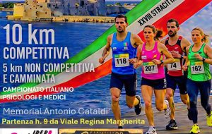 Brindisi corre e cammina insieme: Domenica 13 settembre torna la “Stracittadina Brindisina”