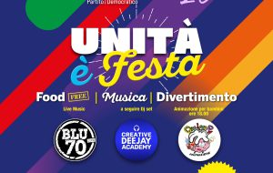 PD Brindisi, sabato al Parco Maniglio «Unità è Festa»: musica, politica e comunità