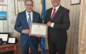 Il Prefetto incontra il Delegato Territoriale dell’Unione Insigniti dell’OMRI