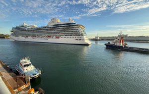 Prima volta a Brindisi per Allura, la nuova nave luxury di Oceania Cruises