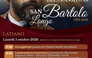 Tutto pronto per le celebrazioni in onore di San Bartolo Longo