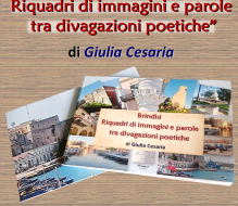 Brindisi, riquadri di immagini e parole tra divagazioni poetiche: a Palazzo Nervegna la presentazione del libro di Giulia Cesaria