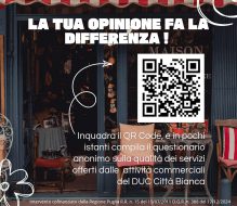 Analisi e implementazione della qualità dei servizi offerti dalle imprese del DUC Città Bianca: arriva il questionario