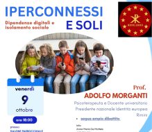 Iperconnessi e soli: a Brindisi un incontro sulle dipendenze digitali