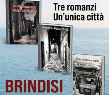 Radiazioni 1997 – 2027. Nanni Mattia Pascale Brandi presenta la nuova trilogia di libri dedicata a Brindisi. Di Marco Greco.