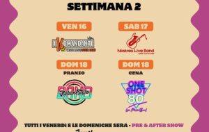 Oktober FESCT, a San Michele Salentino il secondo weekend tra musica dal vivo, grandi successi italiani e revival anni ’80