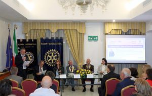 Il Governatore Antonio Livio Tarentini in visita al Rotary Club di Brindisi “Valesio”