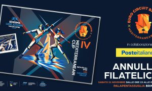 La Mediterranean Cup entra nella storia della filatelia: Poste Italiane dedica un annullo speciale alla IV edizione