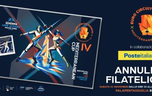 La Mediterranean Cup entra nella storia della filatelia: Poste Italiane dedica un annullo speciale alla IV edizione