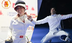 Arriva a Brindisi l’oro della scherma mondiale: Gaia Caforio e Simone Mencarelli lanciano la Mediterranean Cup