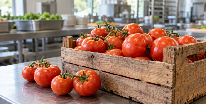 Allerta Salmonella: sospesi i pomodori freschi crudi nei menu di scuole, ospedali e strutture assistenziali