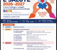 Scuola e salute 2026-2027: a Brindisi si costruisce il futuro della prevenzione
