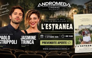 Andromeda cinema: domenica 11 Paolo Strippoli e Jasmine Trinca incontrano il pubblico per L’Estranea