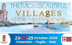 Tutto pronto a Cisternino per la decima edizione della Conferenza internazionale “I Borghi più belli del Mediterraneo”