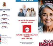 “Più sicuri insieme”: al via la campagna della Questura di Brindisi contro le truffe agli anziani