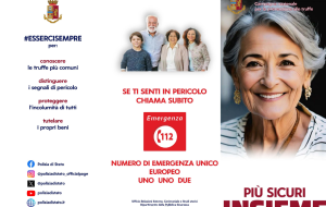 “Più sicuri insieme”: al via la campagna della Questura di Brindisi contro le truffe agli anziani