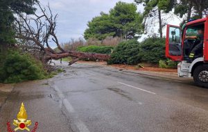 Nubifragio nel Brindisino, allagamenti e strade bloccate: problemi anche al Perrino